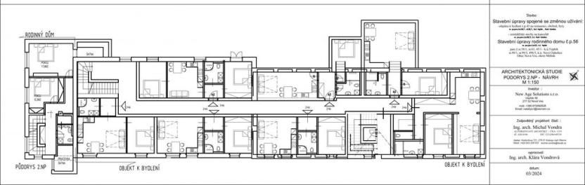 Prodej vícegeneračního domu, Nová Ves - Vepřek, 586 m2
