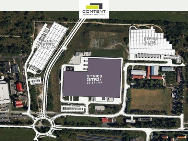 Pronájem skladu, Stříbro, Tř. 5. května, 7500 m2