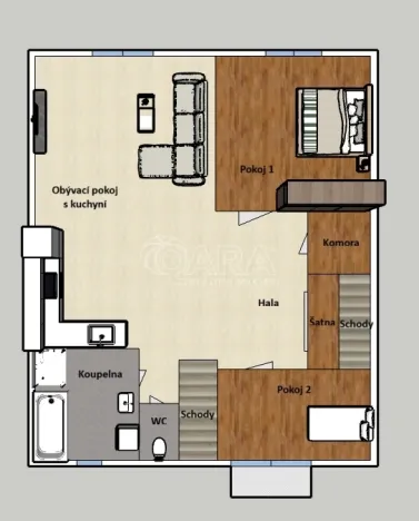 Prodej bytu 5+kk, Holubice, Za Dvorem, 117 m2