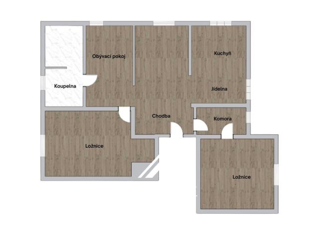 Pronájem bytu 3+kk, Ostrava, Stará cesta, 123 m2