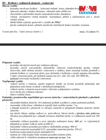 Prodej pozemku pro bydlení, Kly, 1068 m2