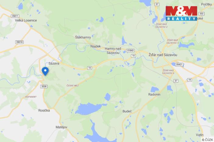 Prodej pozemku pro bydlení, Sázava, 2385 m2