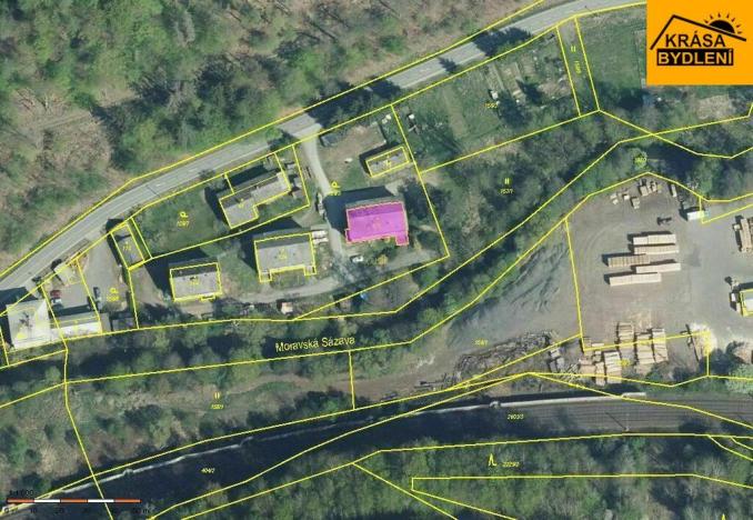 Prodej podílu 1/6 garáže, Hoštejn, 1 m2