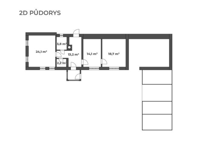 Prodej rodinného domu, Bezděkov, 156 m2