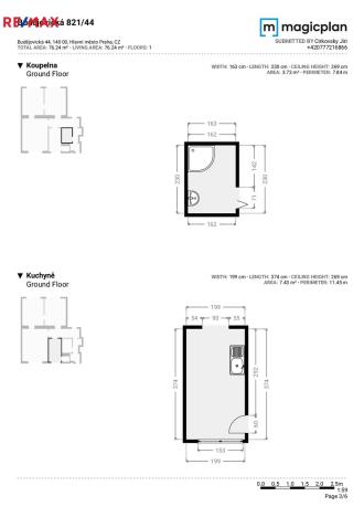 Prodej bytu 3+1, Praha - Krč, Budějovická, 77 m2