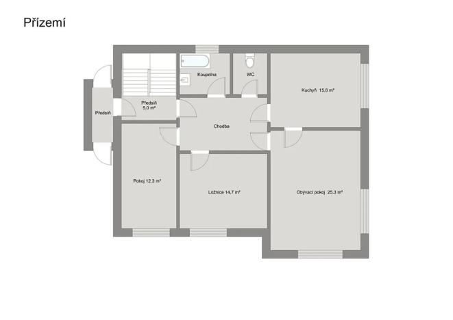 Prodej rodinného domu, Všetaty, Vinice, 280 m2