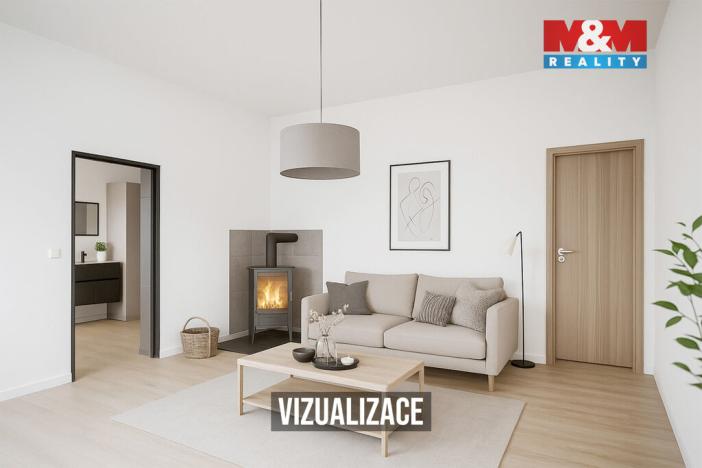 Prodej bytu 2+1, Újezd pod Troskami, 65 m2