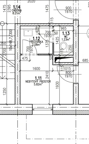Pronájem komerční nemovitosti, Drahanovice, 9 m2