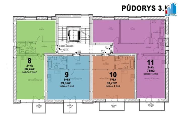 Prodej bytu 2+kk, Plasy, 56 m2