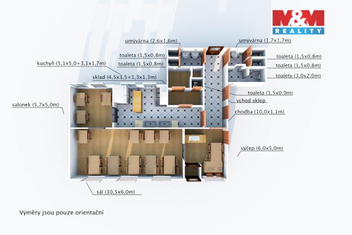 Pronájem obchodního prostoru, Klatovy - Klatovy III, Nádražní, 100 m2