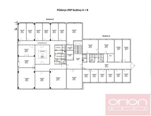 Pronájem kanceláře, Praha - Kunratice, Jana Růžičky, 42 m2