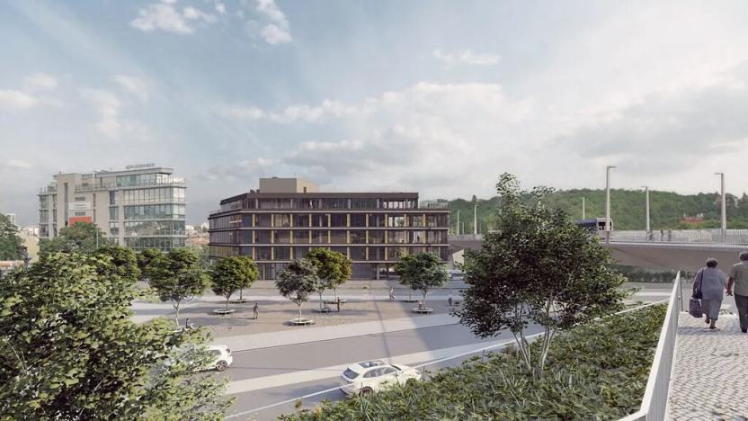 Pronájem kanceláře, Praha - Smíchov, 90 m2