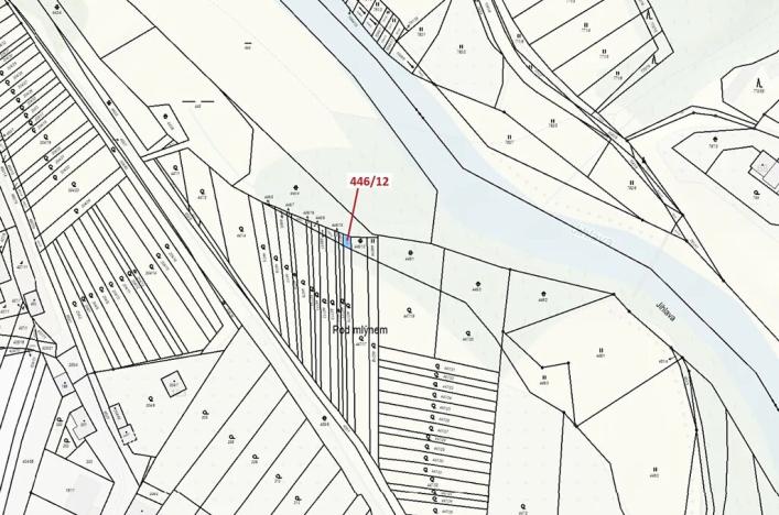 Dražba pozemku, Ivančice, 24 m2