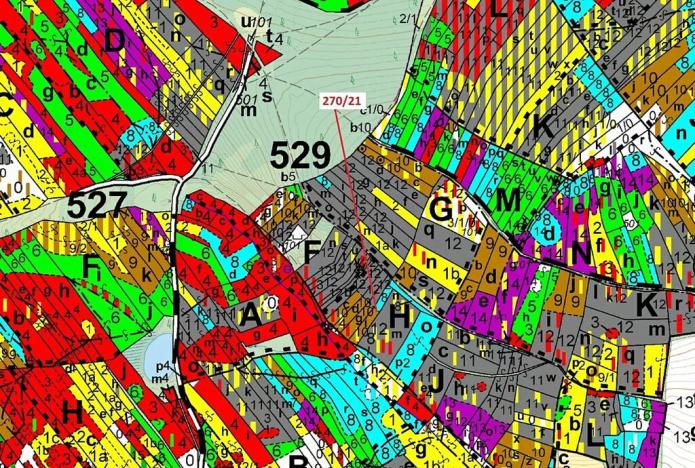Dražba lesa, Milavče, 1537 m2