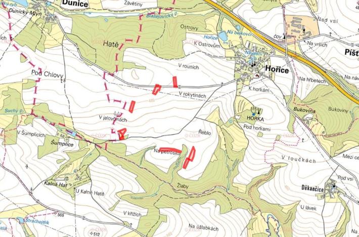 Prodej pole, Hořice, 24821 m2