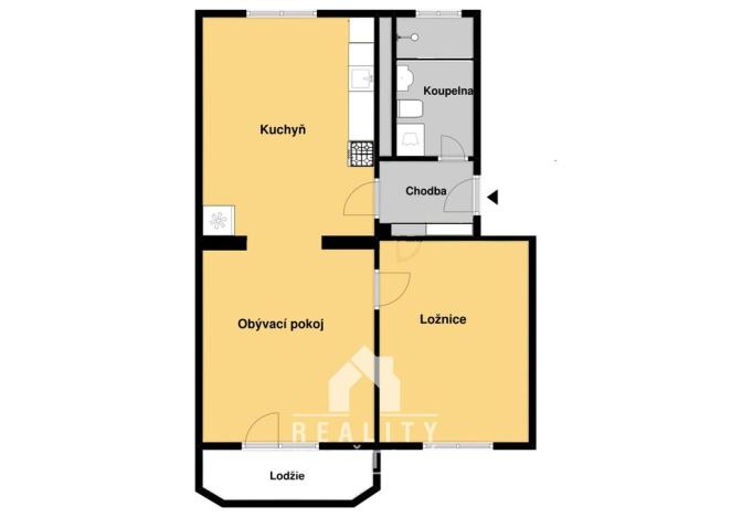 Pronájem bytu 2+1, Blansko, Chelčického, 50 m2