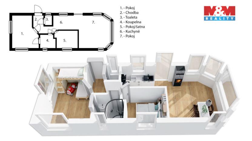 Prodej chaty, Vrbičany, 23 m2