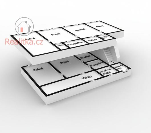 Prodej rodinného domu, Mšeno, Karlova, 150 m2