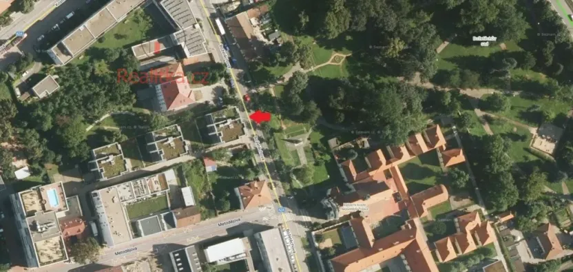 Prodej garážového stání, Brno, Božetěchova, 18 m2