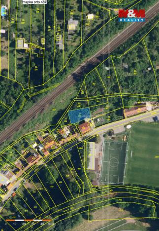 Prodej zahrady, Brno, Zlatníky, 592 m2