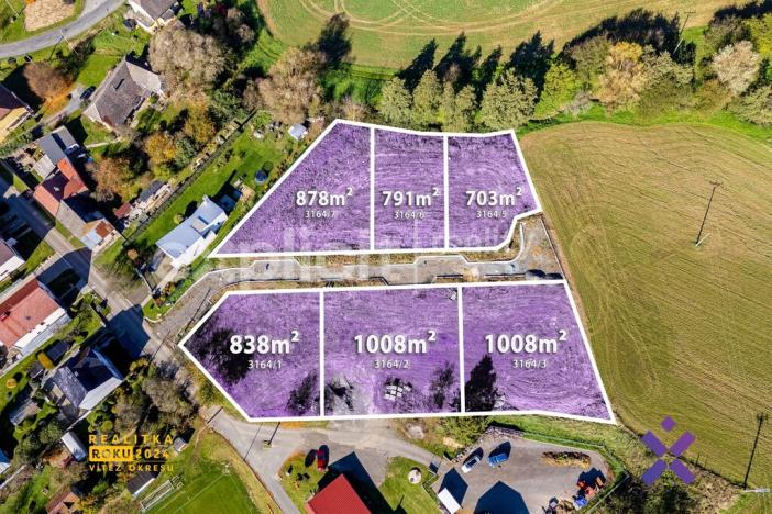 Prodej pozemku pro bydlení, Lubná, 1008 m2