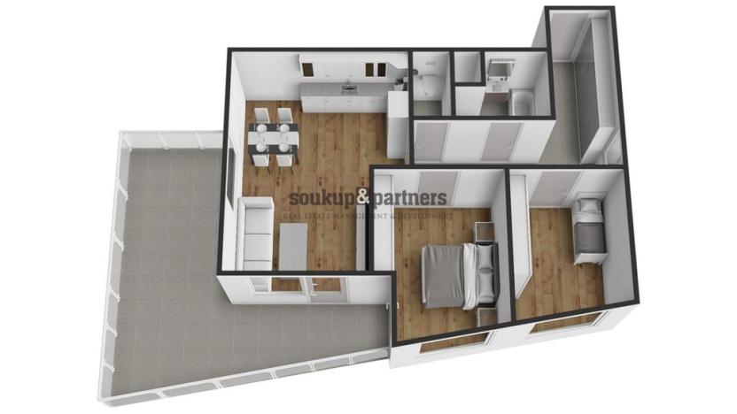 Prodej bytu 3+kk, Praha - Hostivař, Nurmiho, 69 m2