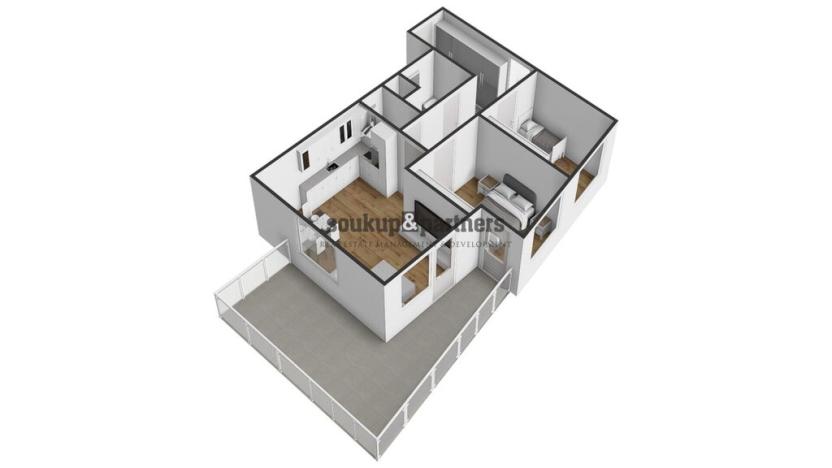 Prodej bytu 3+kk, Praha - Hostivař, Nurmiho, 69 m2