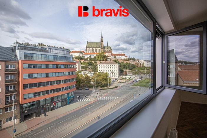 Pronájem bytu 2+kk, Brno - Staré Brno, Nové sady, 66 m2