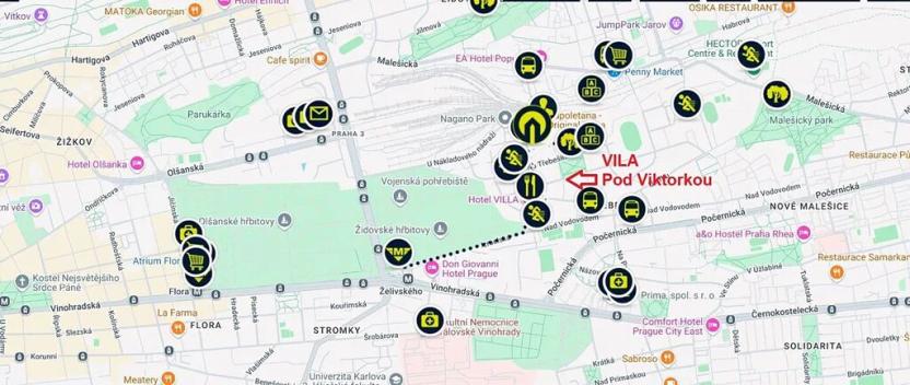 Pronájem bytu 3+1, Praha - Strašnice, Pod Viktorkou, 86 m2