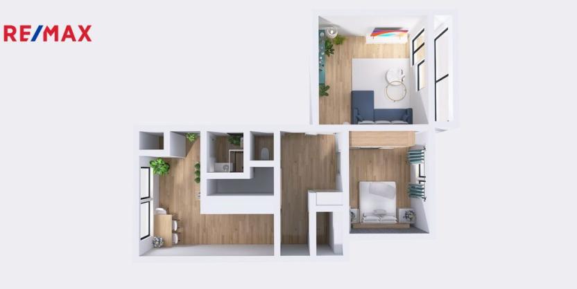 Pronájem bytu 2+1, Šumperk, Čajkovského, 60 m2