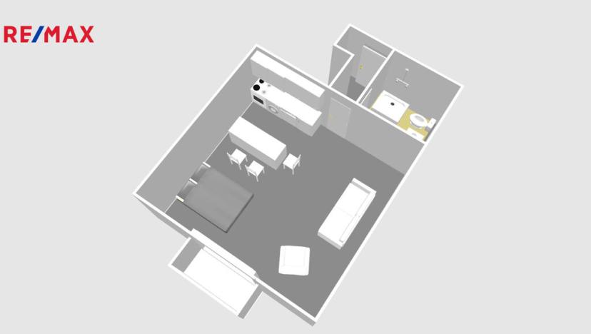 Pronájem bytu 1+kk, Jesenice, Cedrová, 38 m2