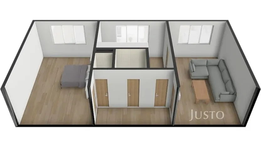 Prodej bytu 2+1, Písek, Dr. M. Horákové, 51 m2