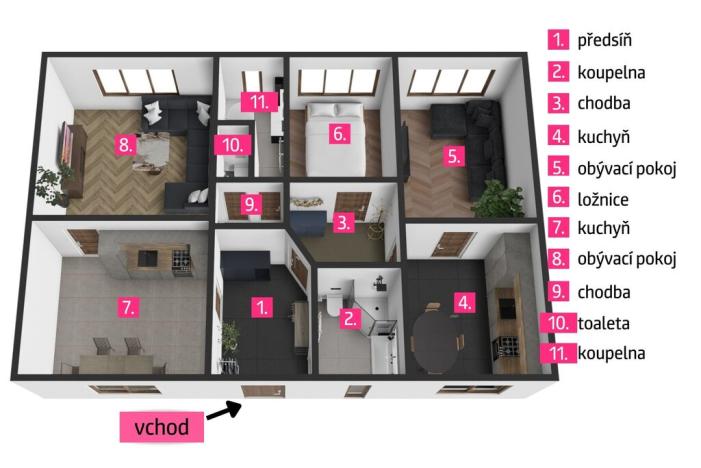 Prodej rodinného domu, Božice, 81 m2