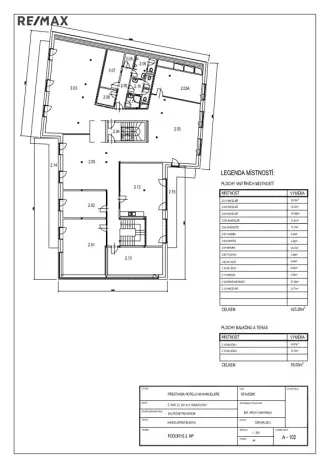 Pronájem kanceláře, Praha - Hodkovičky, Pod kopcem, 700 m2
