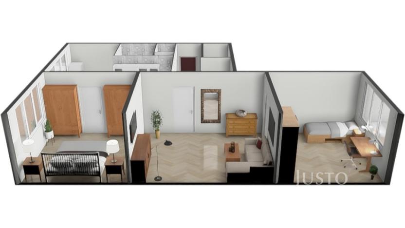 Prodej bytu 3+1, Netolice, 9. května, 62 m2