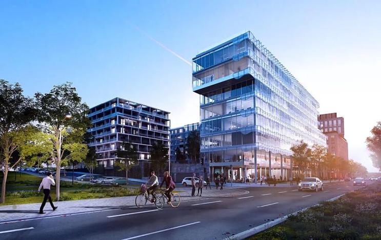 Pronájem kanceláře, Praha - Karlín, Rohanské nábřeží, 420 m2