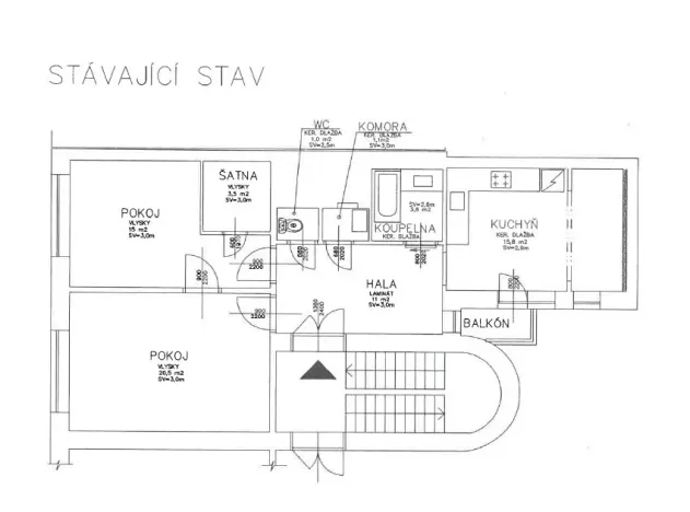 Prodej kanceláře, Ostrava, Masná, 78 m2