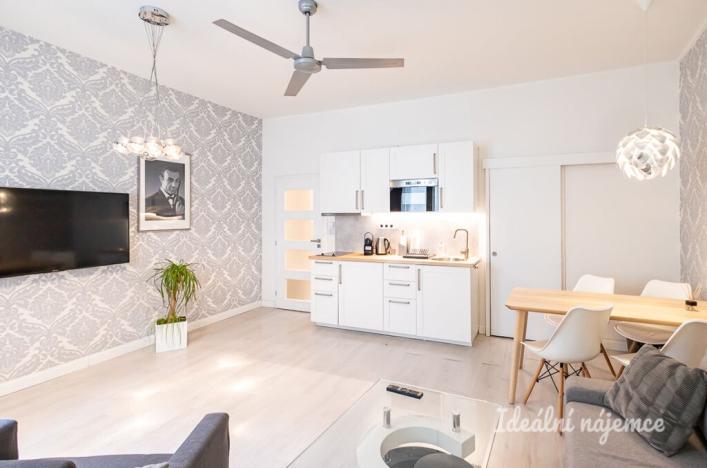 Pronájem bytu 2+kk, Praha - Nové Město, Opletalova, 42 m2