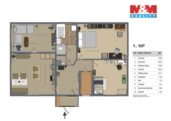 Prodej rodinného domu, Údlice, Stará Čtvrť, 200 m2