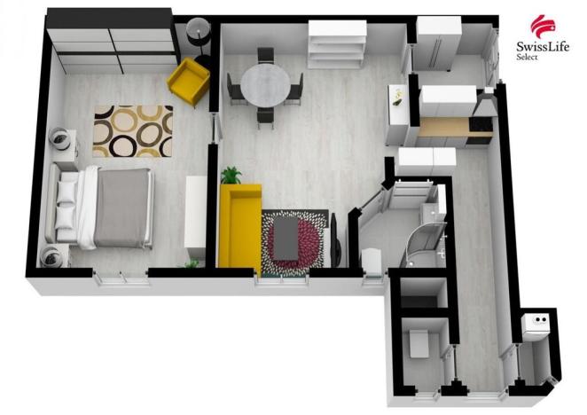 Prodej bytu 2+kk, Plzeň, Houškova, 63 m2