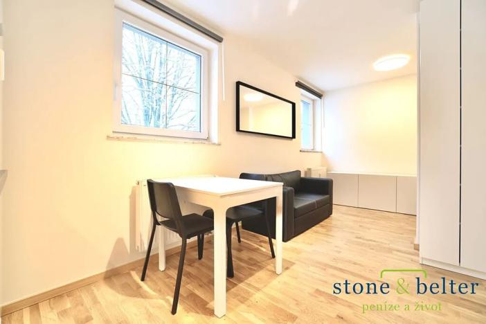 Pronájem bytu 1+kk, Praha - Vysočany, U Lidového domu, 23 m2