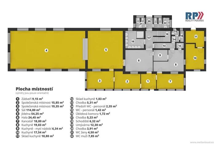 Prodej komerčního pozemku, Jílové, Lipová, 42986 m2