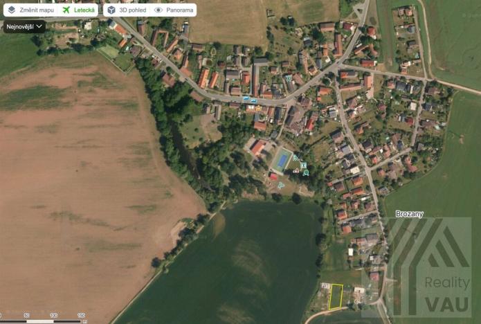 Prodej pozemku pro bydlení, Staré Hradiště - Brozany, 824 m2