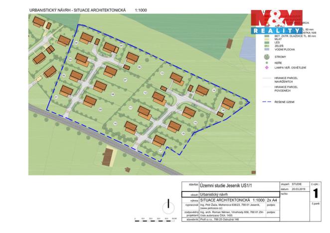 Prodej pozemku pro bydlení, Jeseník, 988 m2