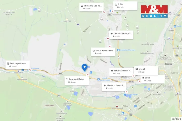 Prodej pozemku pro bydlení, Jeseník, 988 m2