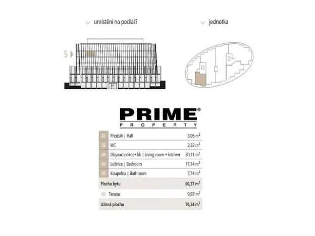 Pronájem bytu 2+kk, Praha - Smíchov, Holečkova, 60 m2