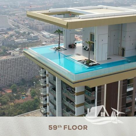 Prodej bytu 2+kk, Pattaya, Thajsko, 31 m2