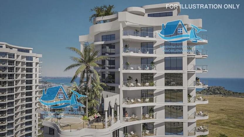 Prodej bytu 1+kk, Trikomo, Kypr, 45 m2