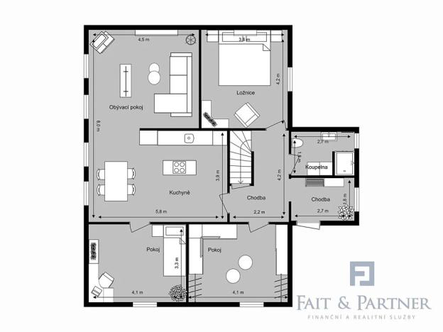 Prodej rodinného domu, Zahořany, 102 m2