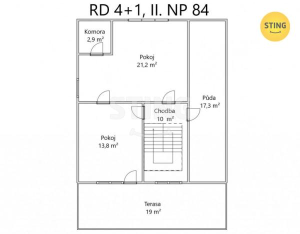 Prodej rodinného domu, Podolí, 140 m2